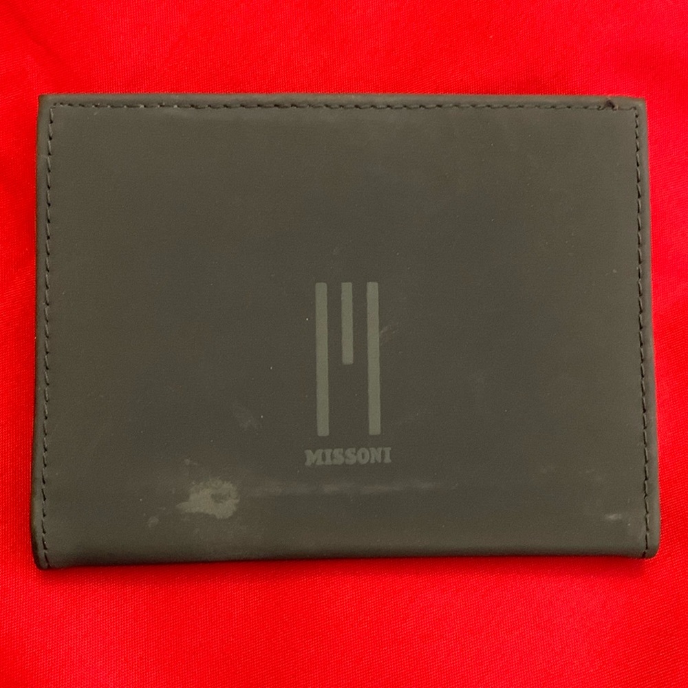 MISSONI neoprene card holder